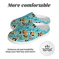 thumbnail image 6 of Easygdp Lovely Sea Otters Slippers for Women Mens Winter Warm Home Slippers Plush Slip on House Slippers for Indoor Outdoor Shoes-39/40, 6 of 7