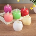thumbnail image 2 of CRAFTHROU Artificial Candles Electronic Waving Flame Tealight Warm Yellow 1Set, 2 of 8