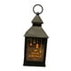 thumbnail image 3 of Adornos de luces colgantes de estilo vintage de metal para la festividad de Eid (a pilas) Negro, 3 of 9