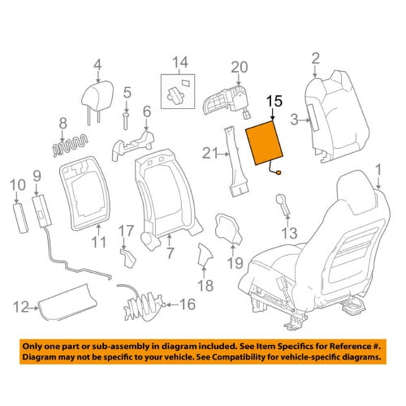 GM OEM Seat-Heater Element 25949212