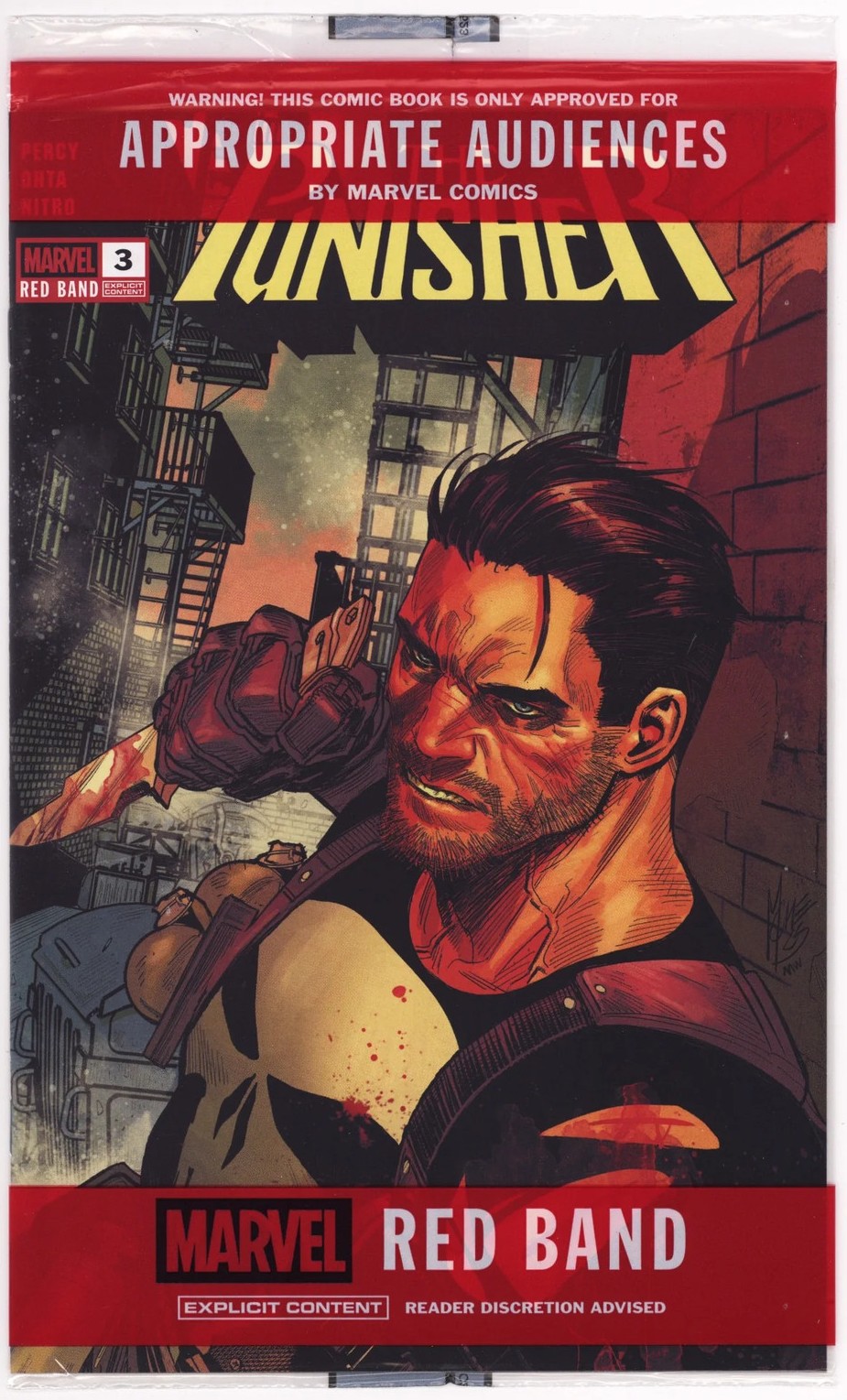 Cover of Punisher: Red Band #3