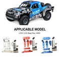 thumbnail image 2 of tamizeot Servo de Direction Complet pour Baja Rey 4WD Court Course Rc Servo de Direction Complet Alliage d'Aluminium Haute Précision Rouge, 2 of 6