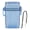 Transparent Blue, variant on BIMZUC Cigarette Case 20 Capacity Plastic Box Sealed Waterproof Container Organizer Transparent Green