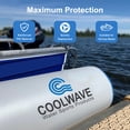 thumbnail image 2 of Guardabarros inflables para barcos COOLWAVE, guardabarros de muelle de alta resistencia de 10 pies, 2 of 7