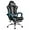 Black/Gray, variant on RONG-3  Gaming Chair, Video Game Chair with Massage Lumbar Support and Footrest Height Adjustable Ergonomic Computer Gaming Chair with Swivel Seat and Headrest,Black/White