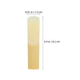 thumbnail image 2 of PTOOTP 10Pcs Saxophone Reeds 2.5 Strength Durable Dark Blue Reed for Alto Tenor Saxophone Use, 2 of 8