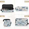 thumbnail image 5 of Hair Tool Organizer Bag with Heat Resistant Mat Removable Travel Storage Case for Hot Air Brushes Curling Irons Blue Floral Seamless Pattern, 5 of 8