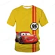 thumbnail image 3 of Nueva camiseta de verano para niños, ropa de Rayo McQueen con dibujos animados de anime Kawaii, camiseta de hip hop para niños y niñas, top informal, 3 of 5