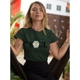 thumbnail image 2 of Lets Your Soul Shine Daisy T-Shirt Women -Image by Shutterstock, Female Large, 2 of 4