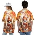 thumbnail image 5 of Happy Thanksgiving Chihuahua Give Thanks Fall Beanie Scarf Welcome All Over Print 3D Baseball Shirt Dog Lover Gifts Idea Softball Sport - 00020, 5 of 6