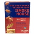 thumbnail image 2 of Blue Diamond Almonds Nut-Thins Smokehouse Flavored Rice Cracker Snacks with Almonds, 4.25 oz, 2 of 6