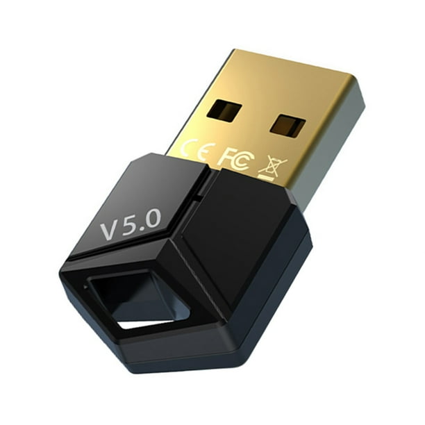 Adaptador Usb Compatible Con Bluetooth 5.0 Dongle de audio compatible con Bluetooth Plug and Play modo dual para computadora PC portátil Ehuebsd Para estrenar