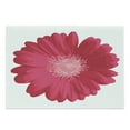thumbnail image 1 of Gerber Daisy Cutting Board, Close up Drawing of Feminine Pinkish Flower Petal, Decorative Tempered Glass Cutting and Serving Board, in 3 Sizes, by Ambesonne, 1 of 2