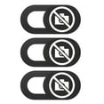 thumbnail image 1 of EeaseCA 3PCS Camera Cover Slide Blocker No Photo Pattern Slim Webcam Cover Sticker, 1 of 8