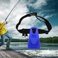 thumbnail image 4 of Cinturón ajustable para caña de pescar y soporte para caña de combate. Cinturón de pesca profesional. Azul, 4 of 9