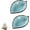 B, variant on 2Pcs Ceramic Tea Bag Coasters, 4.33" Ice Crack Glaze Tea Bag Rest Dish, Leaf Pattern Porcelain Tea Bag Holder Plates