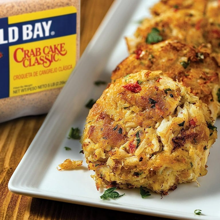 OLD BAY Crab Cake Classic Seasoning Mix 5 lb - Premium Blend of Bread  Crumbs and Herbs to Make Extraordinary Crab Cakes
