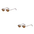 thumbnail image 3 of Guardurnaity Gafas de sol retro clásicas Estilo atemporal y gafas de protección UV400 Gafas de sol STEAMPUNK C4 C4 2Conjunto, 3 of 6