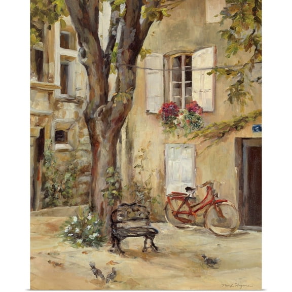 Great BIG Canvas | Rolled Marilyn Hageman Poster Print entitled Provence Village I