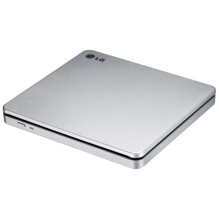 LG - 8x External Double-Layer DVD±RW/CD-RW SuperMulti Blade Drive - Silver