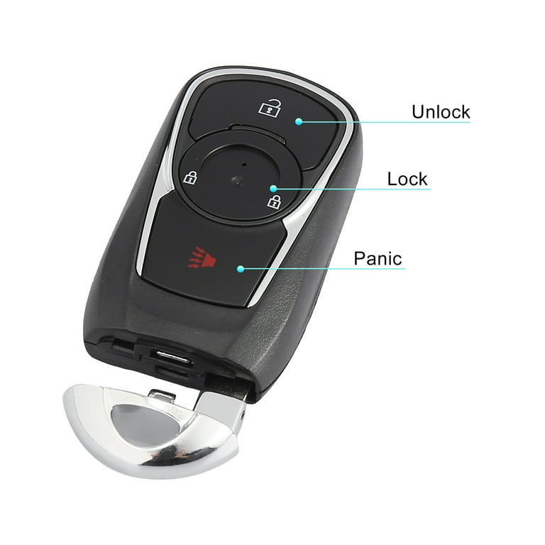 X AUTOHAUX 2-Pack Keyless Entry Remote Fob For Buick Encore 2017-2020 - 315MHz, 4-Button, FCC ID HYQ4AA (Replaces 13508417)