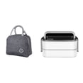 thumbnail image 2 of Heated Lunch Box Double Layers Insulated Lunch Container Leak-Proof Thermal Bento Box Every Parts Detachable Meal Heater with Handle, 2 of 9
