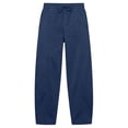 thumbnail image 4 of Dagugfen Boys Sweatpants Fleece Thermal Elastic Waist Loose Fitted Full Length Pants Outdoor Activewear Fall Winter Pants(11-12YearsNavy), 4 of 8