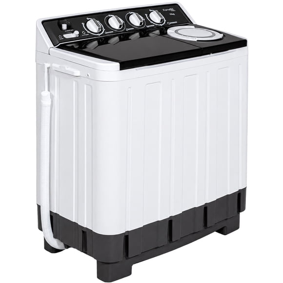 Lavadora Semiautomatica Doble Tina 11 Kg 540 W Centrifugadora 3 Kg Temporizadores Control Manual