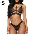 thumbnail image 1 of Mujeres Sexy Mesh Perspectiva Ropa de dormir Vestido Ropa de dormir de encaje Ropa interior, S Vogacara XX000085-01, 1 of 7