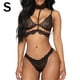 thumbnail image 1 of Mujeres Sexy Mesh Perspectiva Ropa de dormir Vestido Ropa de dormir de encaje Ropa interior, S Jumpingount XX000085-01, 1 of 7