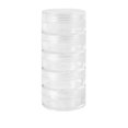 thumbnail image 1 of Multi-Layer Containers Necklace Stud Bracelet Boxes Jewelry Storage Shadow Powder Plastic Jar Crafts Clear Organizer Display Rack L, 1 of 9