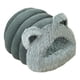 thumbnail image 4 of Cama cueva para gatos autocalentable, lavable, semicerrada, con base antideslizante para invierno M azul, 4 of 9