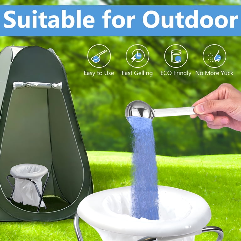 Poesie Poo Absorbent Gel Powder for Portable Toilet Camping