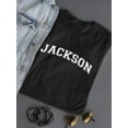 thumbnail image 3 of Jackson , Women T-Shirt, Female Small, 3 of 4