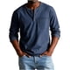 thumbnail image 2 of RKSTN Golf Shirts for Men Oversized Long Sleeve Button Down Collar Classic Polos Shirt Mens Solid Single Pocket Soft Versatile Casual T Shirt Top for Everyday Outing Office Looks Weekend Activities, 2 of 6