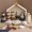 #A, variant on LEVEO DIY Patchwork Nativity Scene Sewing Kit, Christmas Fabric Set, Religious Handmade Ornament, Cute Pre-Cut Pattern, Charming Quilted Wall Home Decor, Craft Lovers Gift(#B)