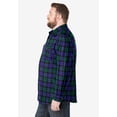 thumbnail image 6 of KingSize Men's Big & Tall Signature Plaid Flannel Shirt, 6 of 6