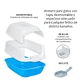 thumbnail image 3 of Arenero Cerrado Sanitario Para Gato Con Pala Puerta Abatible, 3 of 5