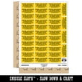 thumbnail image 2 of Your Account is Past Due Billing Payment Sticker Set - Yellow - Gloss Finish - 1.5" Small, 2 of 7
