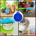 thumbnail image 5 of 2pcs Silicone pet jar lid dog and cat food jar lid three-size food jar, 5 of 5