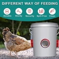thumbnail image 4 of Port Chicken Feeder, Automatic Hen Feeder, Diy Gravity Poultry Feeder Kit, 4 of 5