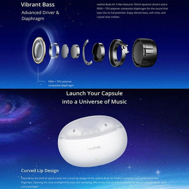 Realme Buds Air 3 Neo Call Noise Reduction In Ear Waterproof