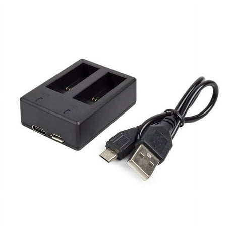 ULTIMAXX Dual USB Battery Charger for for Go-Pro / GoPro Hero5 / Hero6 / Hero7 / Hero8