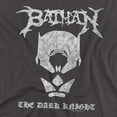 thumbnail image 2 of Batman Black Metal Batman Women's T Shirt, Charcoal, Medium, 2 of 6