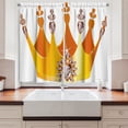 thumbnail image 2 of Ambesonne Queen Kitchen Curtains, Cartoon Cartoon Crown, 55"x39", Multicolor, 2 of 3