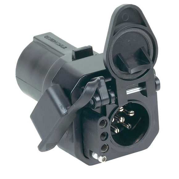 Hopkins Towing Solutions 47575 Adaptateur Multi-Tow 7 Lames à 6 Rondes et 4 Plates