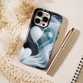 thumbnail image 6 of Shimmering Heart iPhone Case Stylish Swirl Design Valentine’s Day Gift Compatible with iPhone 11/12/13/14/15/16 Pro Max Plus, 6 of 9