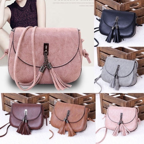 women's small leather messenger bag