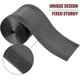 thumbnail image 4 of Cable Grip Floor Cable Cover Cords Cable Protector Cable Management Only For Commercial Office Carpet (black, 2 Pieces), 4 of 5
