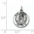 thumbnail image 2 of Beautiful Sterling Silver Saint Patrick Medal, 2 of 2